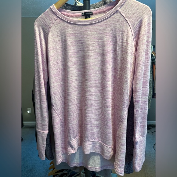 Champion Tops - Champion Lavender Long Sleeve Top